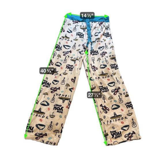 FRIENDS TV Show Pajama Pants – Size Large - Picture 1 of 5